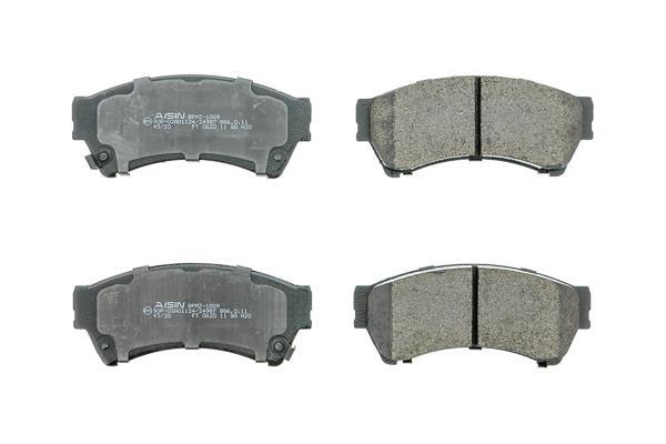 Jeu de 4 plaquettes de frein AISIN ref. BPMZ-1009